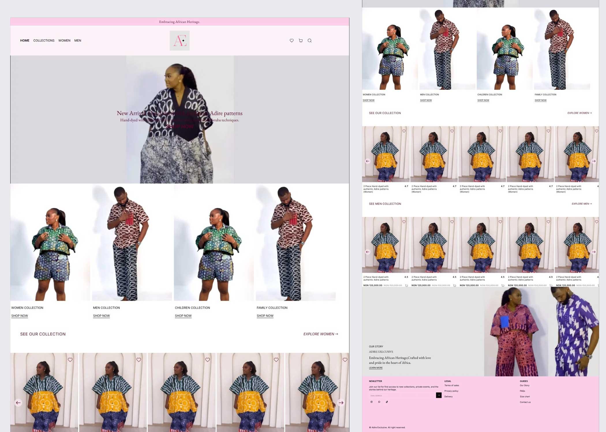 adire-exclusive Featured project